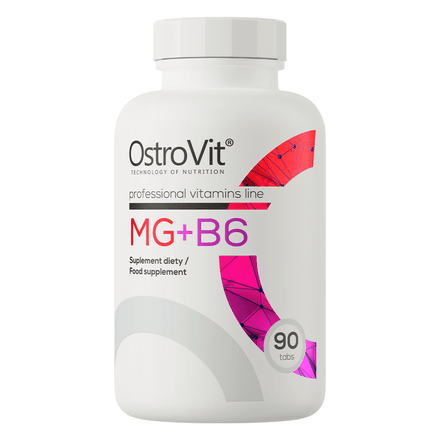 Mg + B6 – 90 Tablettes | Magnesium Citrate & Vitamine B6 Pour Énergie, Muscles & Bien-être thumbnail 1