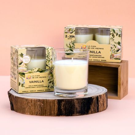 Bougie Parfumée Intense - Vanille - 140g thumbnail 2