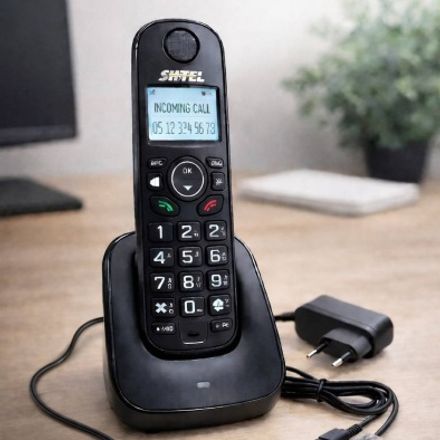 Téléphone Fixe Numérique Sans Fil – Portée 300m thumbnail 3