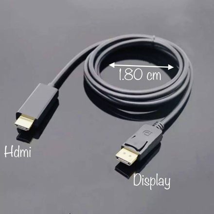 Convertisseur Displayport (dp) Vers Hdmi 4k – Audio & Vidéo Hd thumbnail 1