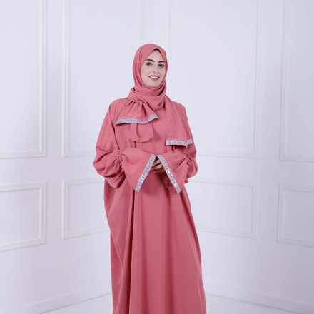 Abaya De Prière-rose Poudré thumbnail 1