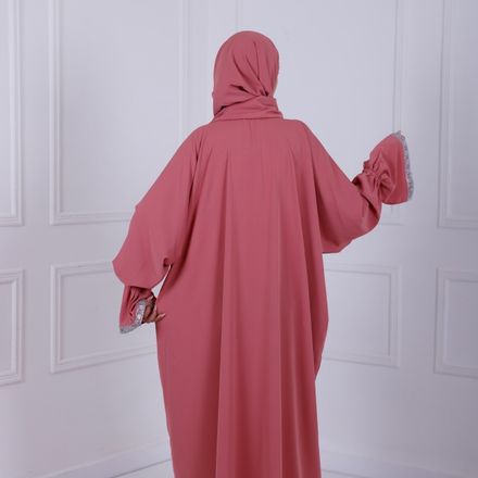 Abaya De Prière-rose Poudré thumbnail 3