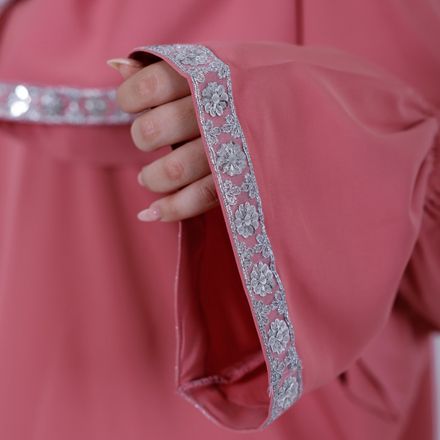 Abaya De Prière-rose Poudré thumbnail 5