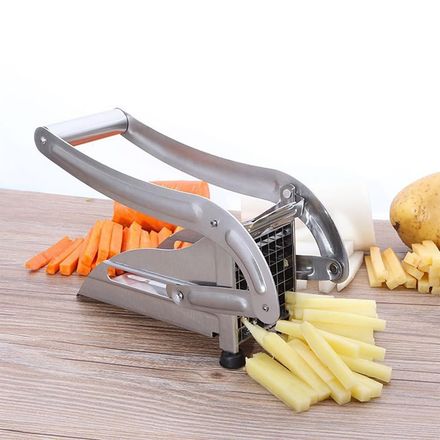 Chipper De Pomme De Terre & Coupe-frites En Acier Inoxydable thumbnail 2
