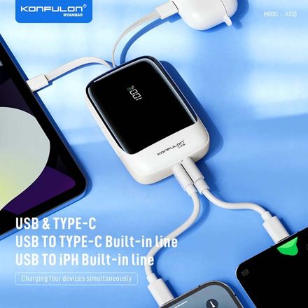 Batterie Externe A33q 10000mah thumbnail 3