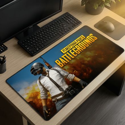 Tapis De Souris Gaming Xxl Pubg – 90 Cm Ultra-lisse Et Antidérapant thumbnail 1