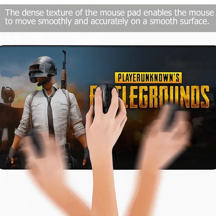 Tapis De Souris Gaming Xxl Pubg – 90 Cm Ultra-lisse Et Antidérapant thumbnail 4