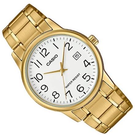Montre À Quartz Pour Homme Affichage Analogique Et Bracelet En Acier Inoxydable-mtp-v002g-7b2udf thumbnail 3