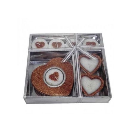 Set Cadeau Bougies Saint-valentin (colleur aléatoire) thumbnail 3