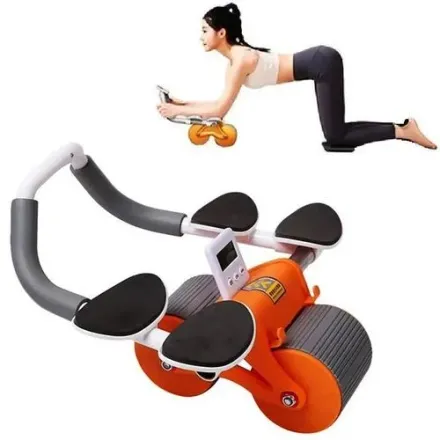 Rouleau D'exercice Pour L'abdomen Avec Support De Coude Et Minuterie thumbnail 1