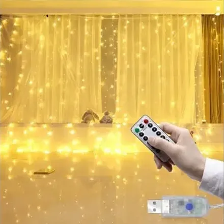 Guirlande Lumineuse De Noël, Rideau Décoration De La Maison thumbnail 7