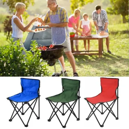 Ensemble Table Et Chaise Avec Porte-gobelet En Maille Pour Pique-nique, Voyage, Camping Rouge thumbnail 7