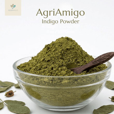 Poudre D'indigo 100% Naturelle – Coloration Capillaire Sain Et Naturel | Traitement Peau 100gr thumbnail 1