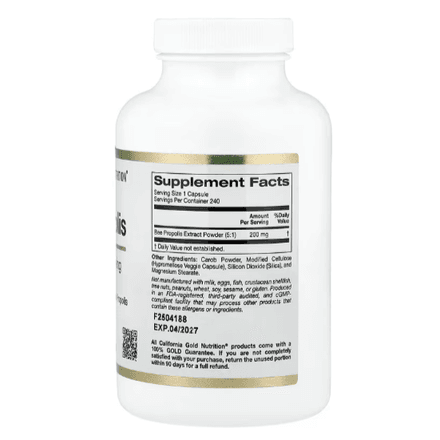 Bee Propolis, 200 Mg, 5-1 Extract, 240 Capsules thumbnail 2