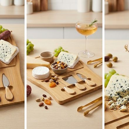 Plateau À Fromage Avec Ustensiles De Découpe thumbnail 5