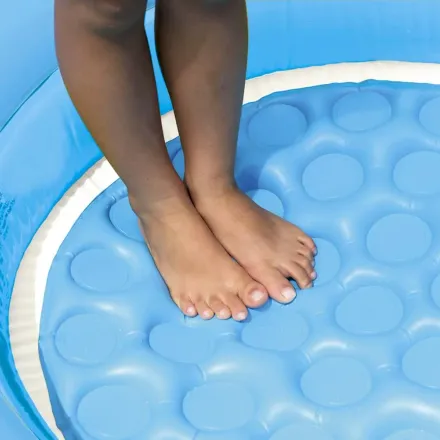 Mini Piscine Gonflable Bébé Avec Toit Ombragé Idéale Pour Jardin, Plage Ou Cour thumbnail 6