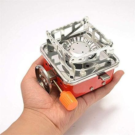 Brûleur De Réchaud Pliable Et Coupe-vent Ultra Léger Pour Camping thumbnail 5