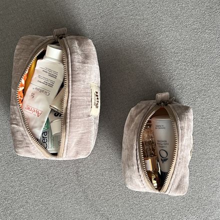 Pack Trousse Medium & Small [marron Cacao] thumbnail 2
