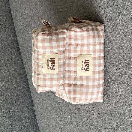 Pack Trousse Medium & Small [vichy Rose Pastel] thumbnail 1