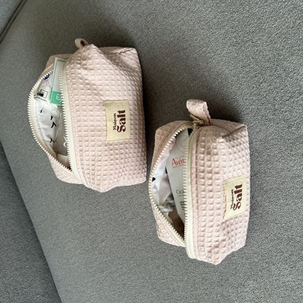 Pack Trousse Medium & Small [rose Nid D'abeille] thumbnail 1