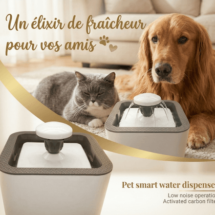 Fontaine À Eau Automatique Silencieuse Électrique Pour Chats & Chiens – Hydratation Saine thumbnail 2