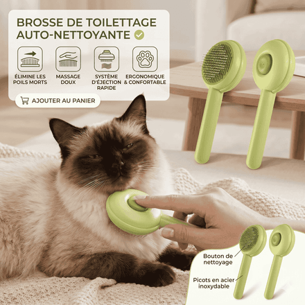Brosse À Poils Pour Chat Et Chien thumbnail 1