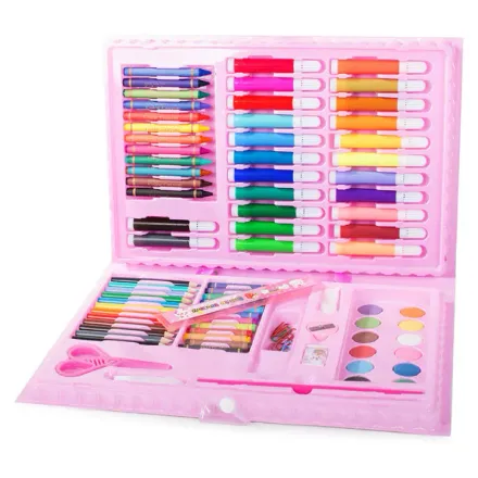 Coffret Artistique 86 Pièces Enfant Et Ado – Kit Dessin Et Peinture Complet thumbnail 2