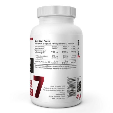 Magnésium Citrate + B6 - Énergie & Anti-fatigue - Réduction Stress thumbnail 2