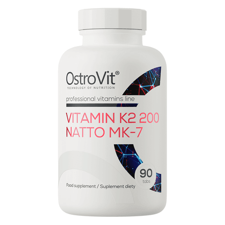 Vitamin K2 200 Natto Mk-7 90 Tablets | Santé Osseuse & Cardiaque thumbnail 1