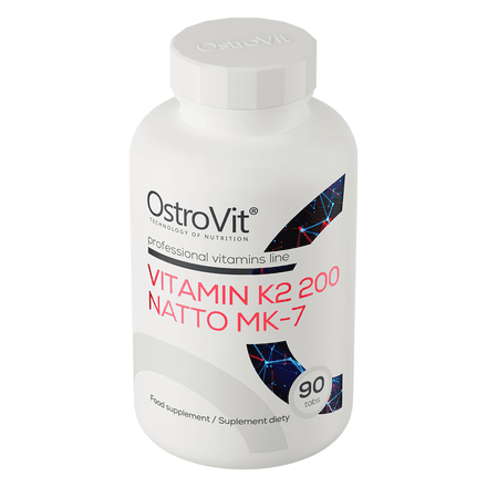 Vitamin K2 200 Natto Mk-7 90 Tablets | Santé Osseuse & Cardiaque thumbnail 2
