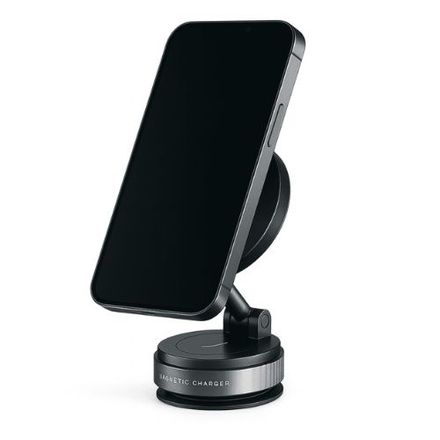 Vr-08 – Support Téléphone Magnétique Voiture Magsafe, Rotation 360°, Ventouse Ultra 96lbs thumbnail 2