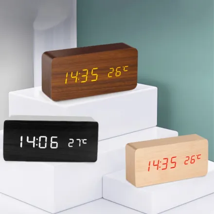 Réveil Numérique Avec Thermomètre Intégré Et Activation Par Commande Vocale (colleur Aléatoire) thumbnail 8