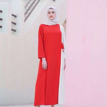 Robe Harmonie- Rouge thumbnail 4