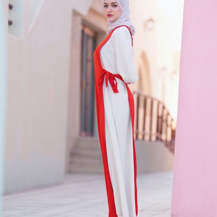 Robe Harmonie- Rouge thumbnail 6