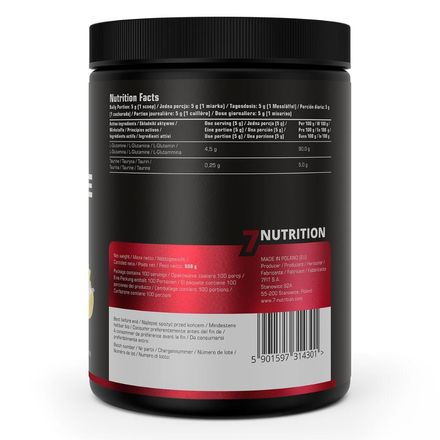 Glutamine Saveur Citron – L-glutamine + Taurine Pour Récupération Et Endurance thumbnail 2
