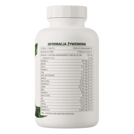 Vit&min + Ashwagandha 120 Tablets | Multivitamines & Minéraux thumbnail 3