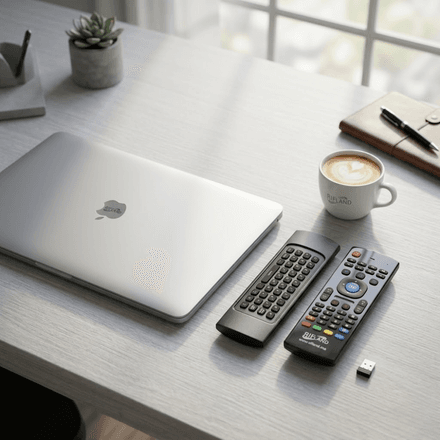 Télécommande Air Mouse – Clavier Sans Fil thumbnail 3