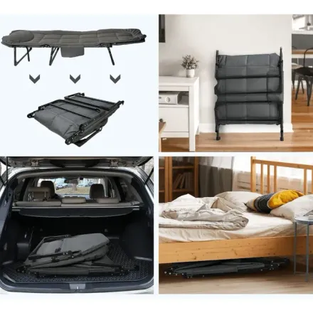 Chaise Pliante D’extérieur Polyvalente – Idéale Pour Plage, Camping, Piscine Et Terrasse thumbnail 7