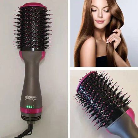 Brosse Soufflante Électrique One Step 3-en-1 Séchoir, Volumateur Et Lisseur - Design Pliable - Couleur Et Design Aléatoire thumbnail 1