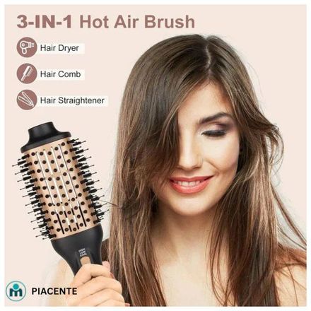 Brosse Sécheuse 3d Pro Gold 2000w À La Kératine - Modèle Godx01 - Couleur Aléatoire thumbnail 3