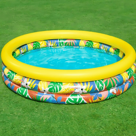 Floral Paradise – Piscine Gonflable Ronde 168 X 38 Cm thumbnail 1