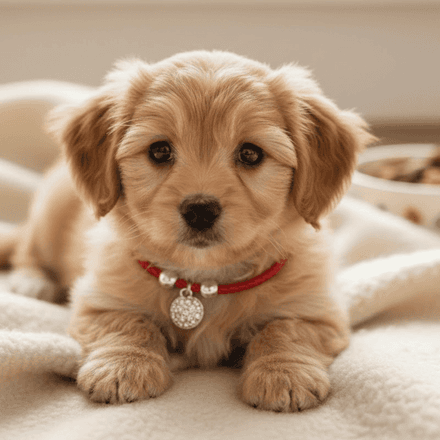 Collier Ludique Avec Clochette Et Pendentif – Accessoire Élégant Pour Chien Et Chat thumbnail 3