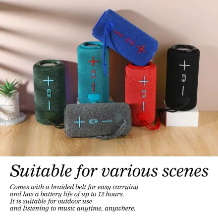 Haut-parleur Bluetooth Portable Avec Basses Puissantes Tg639 (colleur Aléatoire) thumbnail 3