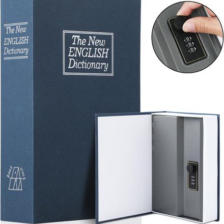 Coffre-fort Secret En Forme De Livre – Cachette Sécurisée Avec Code(couleur Selon Stock) thumbnail 1