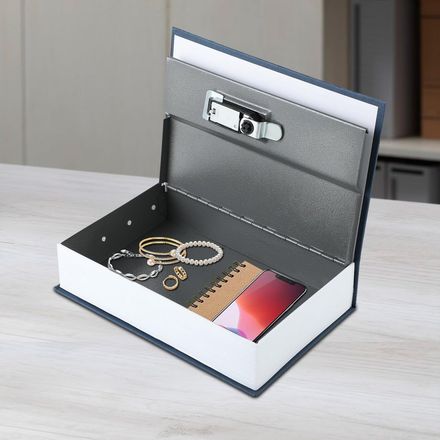 Coffre-fort Secret En Forme De Livre – Cachette Sécurisée Avec Code(couleur Selon Stock) thumbnail 4