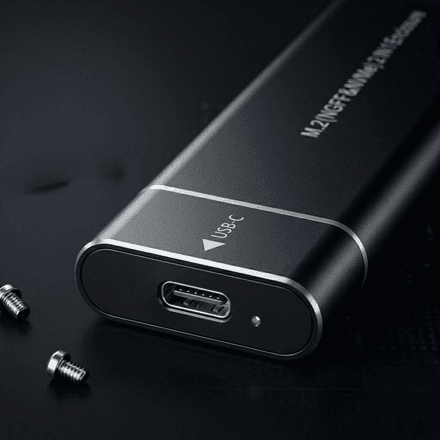 Boîtier Externe M.2 Ssd Vers Usb-c thumbnail 3