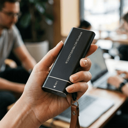 Boîtier Externe M.2 Ssd Vers Usb-c thumbnail 6