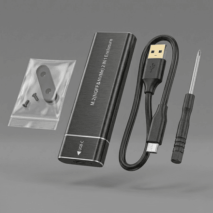 Boîtier Externe M.2 Ssd Vers Usb-c thumbnail 7