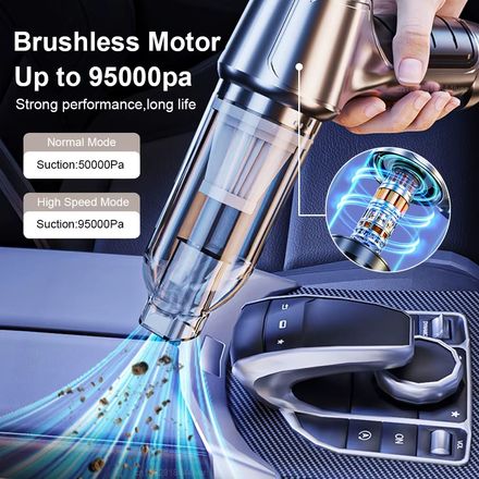 Spirateur De Voiture Portable Sans Fil Pour La Maison, Souffleur À Main, Plumeau À Air,appareils Électroménagers,livres D'aspiration De Bain thumbnail 2