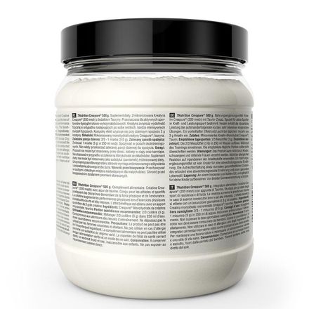 Pack Creatine Creapure® 500 G + Shaker 3 Pcs 450 ml | Créatine Monohydrate Pure Allemande | Qualité Premium thumbnail 4